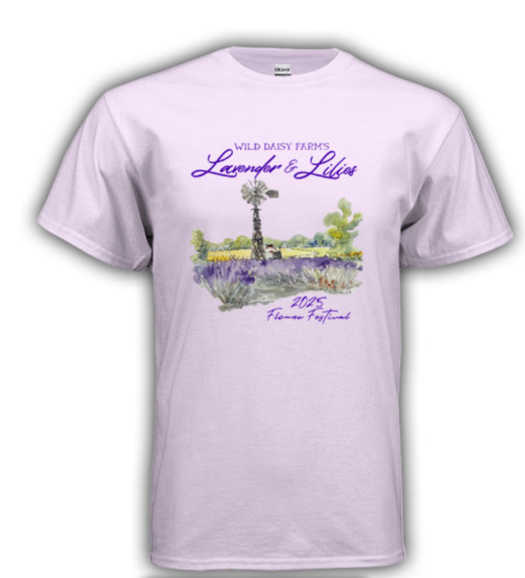 Lavender & Lilies Festival T-shirt